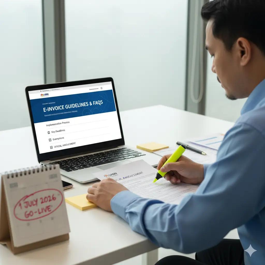 Is 1 July 2026 the Official E-Invoice Implementation Date Confirmed by LHDN? 1 e-invoice implementation date